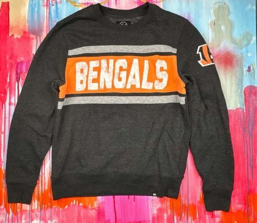 '47 Brand Cincinnati Bengals Headline Crewneck Sweatshirt